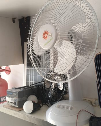 Ekoinverters and solar energy - Rechargeable Fans