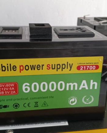 60,000mAh Solar Powerbank