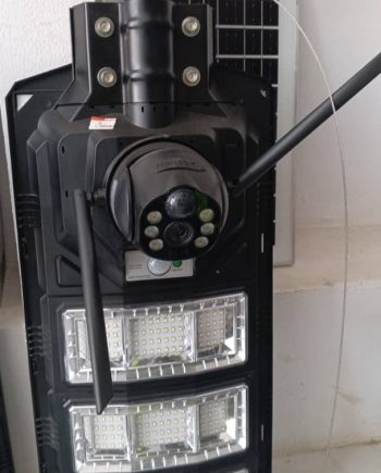 AI Single Lens Solar Camera Streetlight